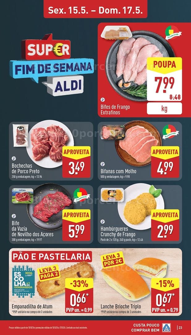 Antevisão Folheto ALDI Promoções de 11 a 17 maio